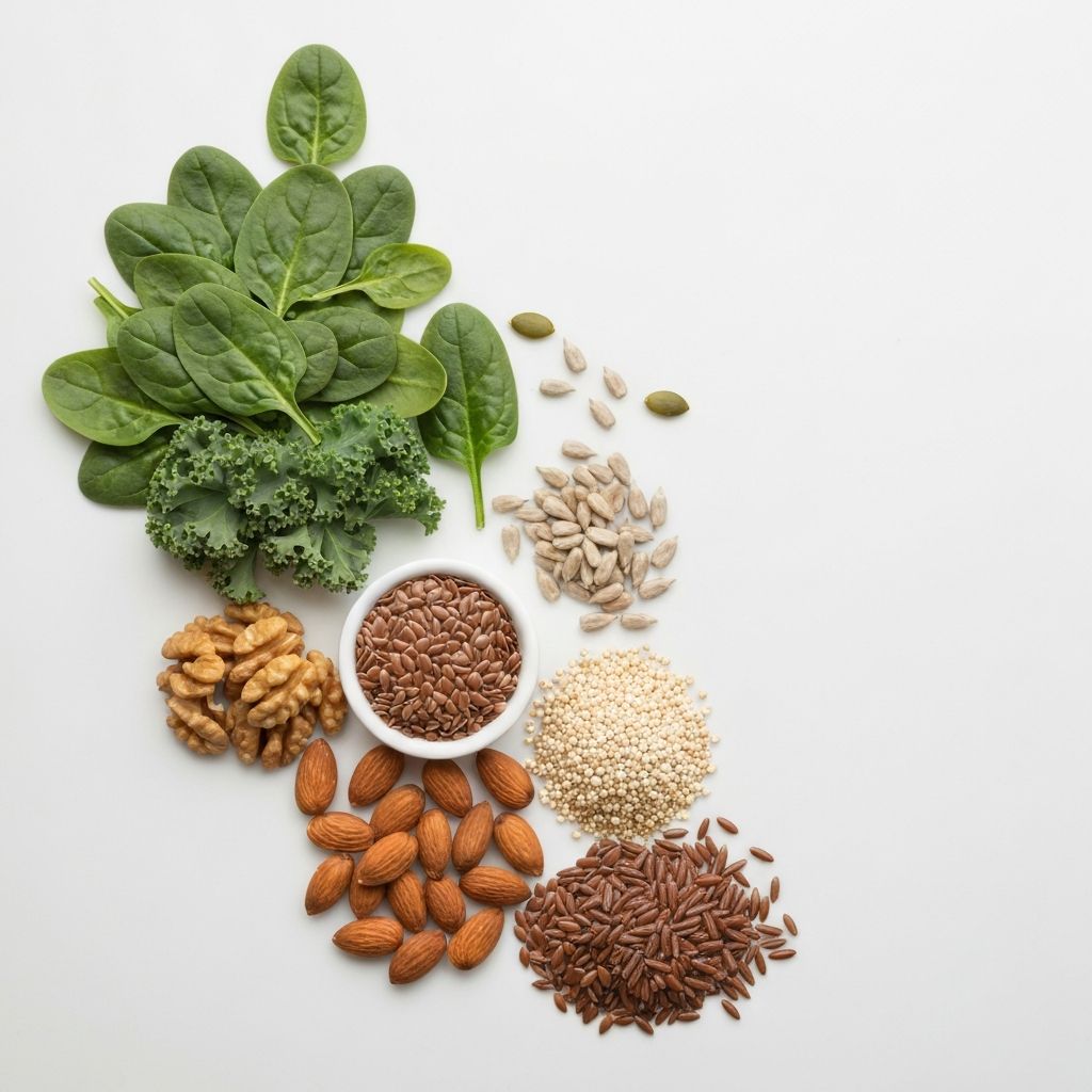 Лиснато поврће и орашасти плодови